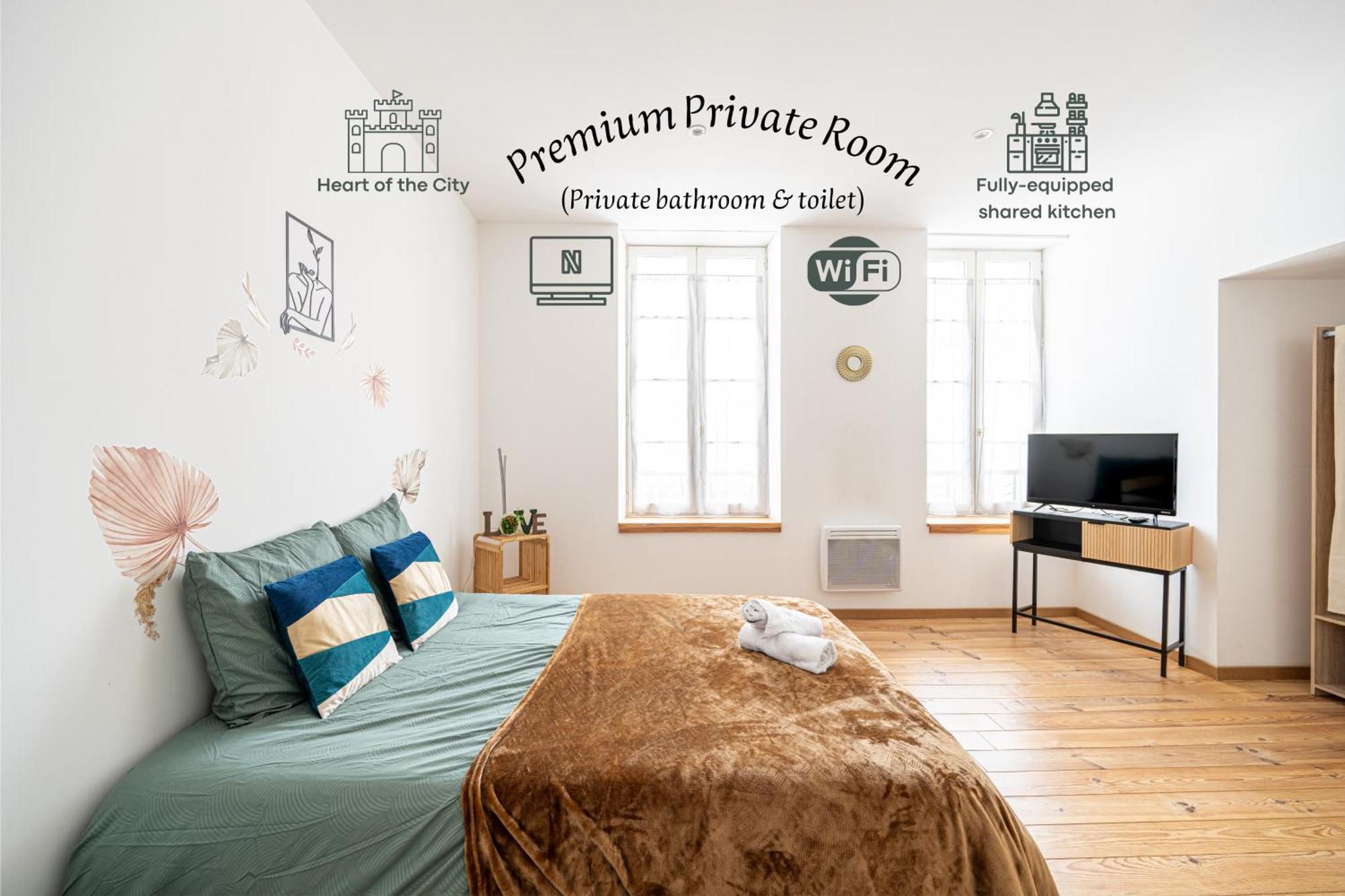 Chambre Privee Premium "La Suite Prestige" 포 외부 사진